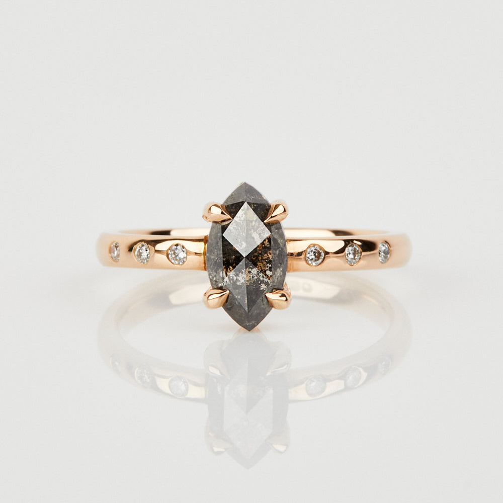 Small marquise sale diamond ring