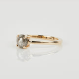 0.61ct Round Rose-Cut Diamond Juno Ring