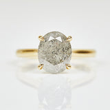 1.80ct Oval Diamond Engagement Ring, Juno Setting