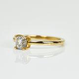 0.65ct Princess Cut Diamond Ring, Juno Setting