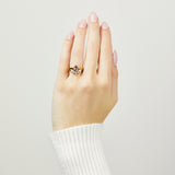 1ct Pear Shape Diamond Engagement Ring, Juno Setting