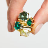 3.10ct Moissanite and Diamond Engagement Ring, Freya Setting