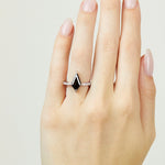 Sophia Perez Jewellery Engagement Ring Copy of 2.33ct Kite Salt and Pepper Diamond Engagement Ring, Athena Setting