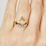 Sophia Perez Jewellery Engagement Ring 2.10ct Pear Shape Yellow Sapphire Engagement Ring