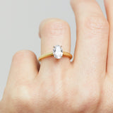 Sophia Perez Jewellery Engagement Ring 1ct Lab-Grown Oval Diamond Engagement Ring, Juno Setting