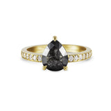 Sophia Perez Jewellery Rings Black Diamond Pave Ring