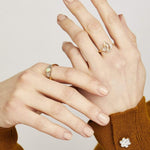 Sophia Perez Jewellery Rings Opal & Diamond Vintage Style Ring